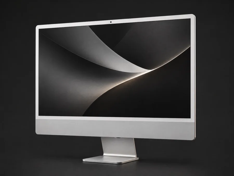 Ilustração de iMac